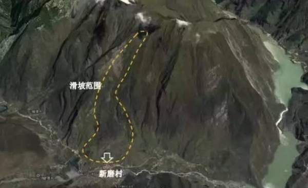 四川茂县山体垮塌