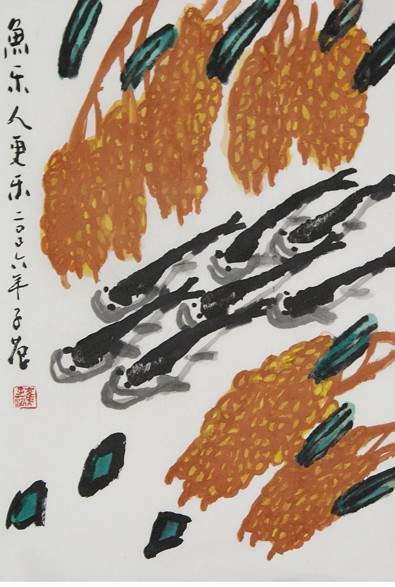中国花鸟画艺术大师崔子范逝世