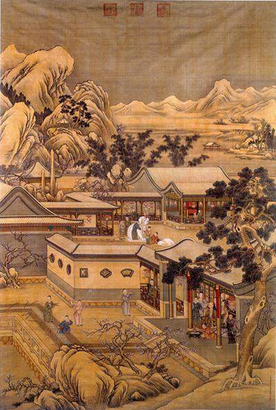 清《百骏图》作者郎世宁出生