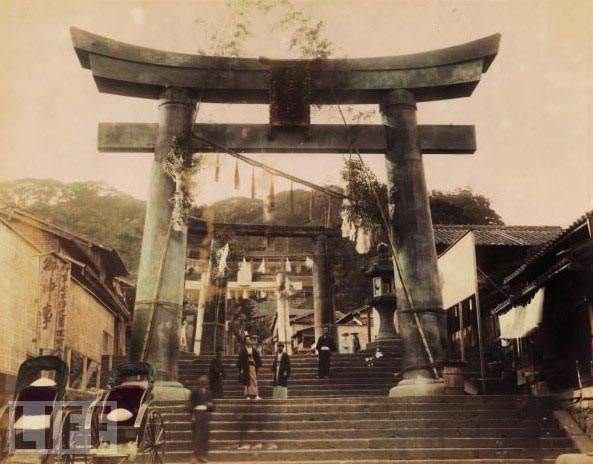 遭原子弹袭击前后的日本对比照