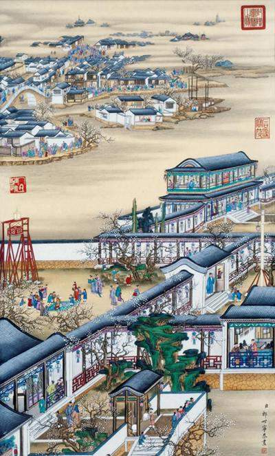 清《百骏图》作者郎世宁出生