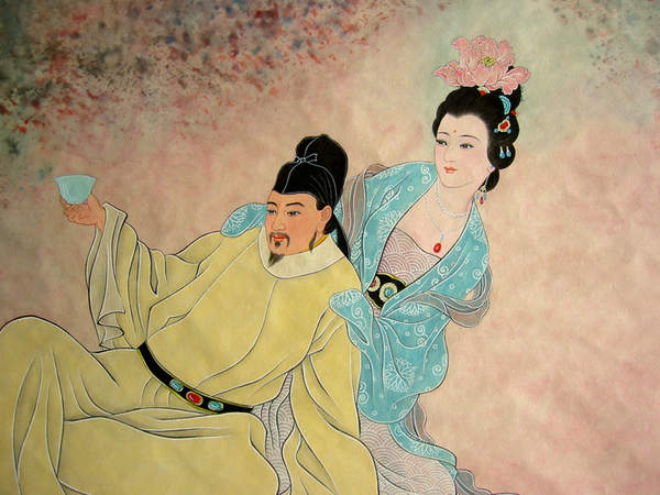 唐玄宗册封杨太真为贵妃
