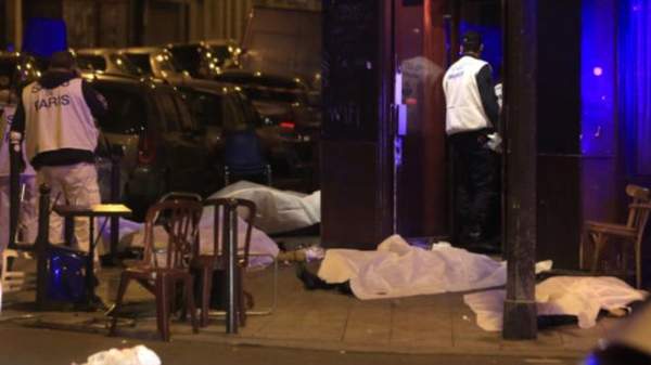 巴黎恐袭事件：60死、近100人被劫持