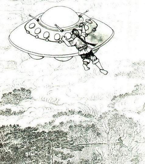 清末湖北松滋县发生UFO把人带到异地的事件