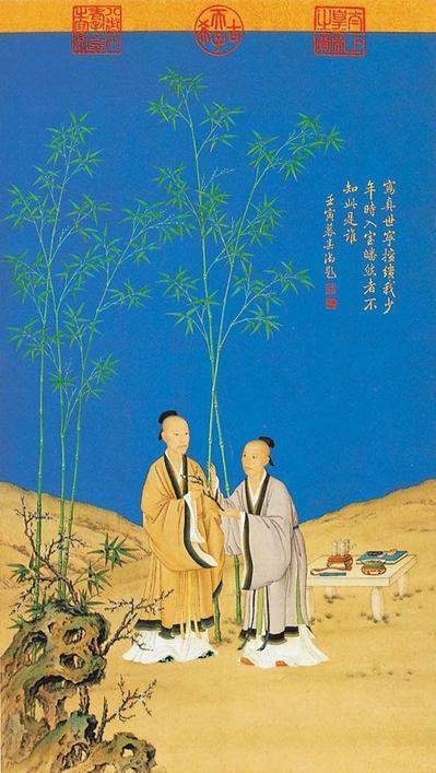 清《百骏图》作者郎世宁出生