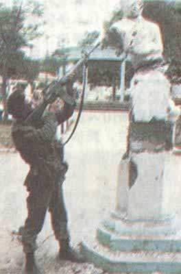 尼加拉瓜独裁者索摩查被驱逐