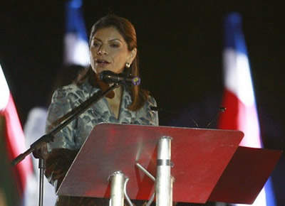 哥斯达黎加选出历史上首位女总统