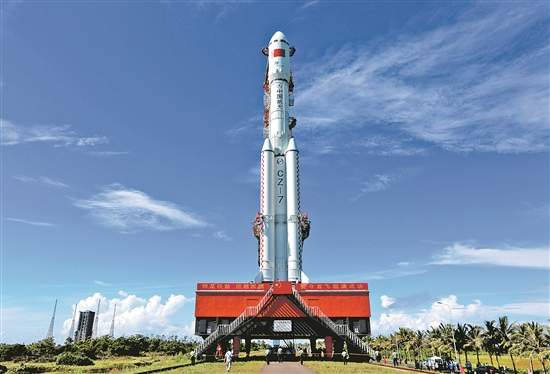 新一代长征七号运载火箭发射成功