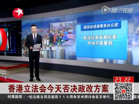 香港政改方案表决