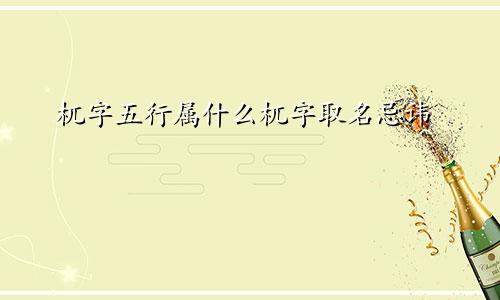 杌字五行属什么杌字取名忌讳
