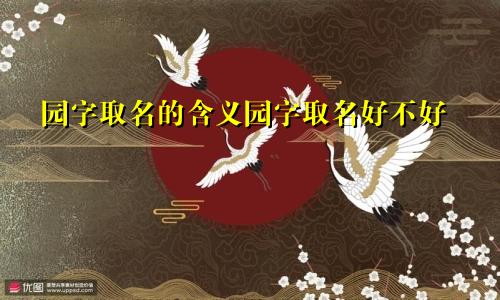 园字取名的含义园字取名好不好