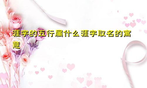 涯字的五行属什么涯字取名的寓意