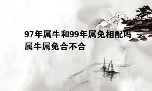 97年属牛和99年属兔相配吗属牛属兔合不合