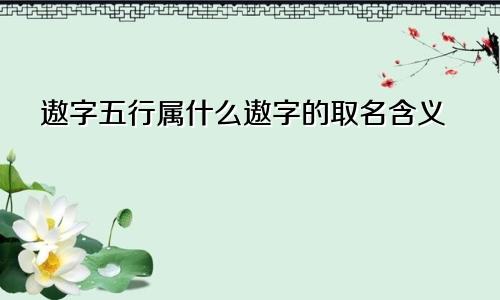 遨字五行属什么遨字的取名含义