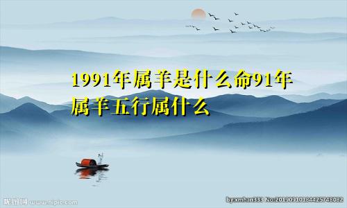 1991年属羊是什么命91年属羊五行属什么