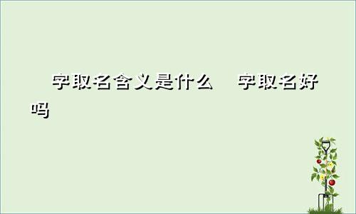 琇字取名含义是什么琇字取名好吗