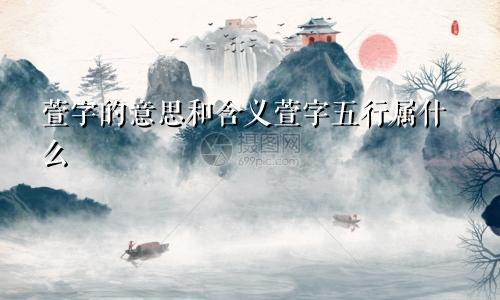 萱字的意思和含义萱字五行属什么