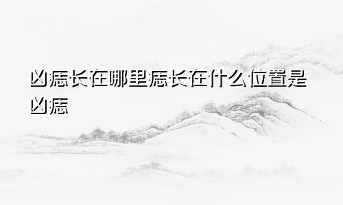 凶痣长在哪里痣长在什么位置是凶痣