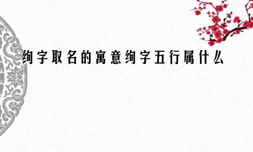 绚字取名的寓意绚字五行属什么