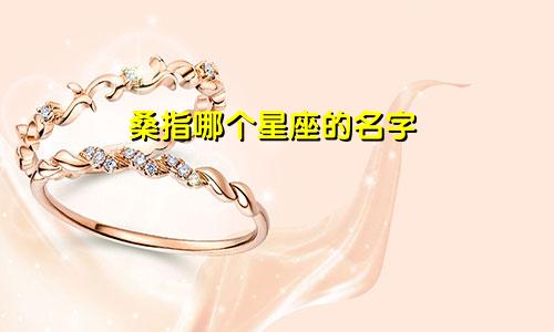 桑指哪个星座的名字
