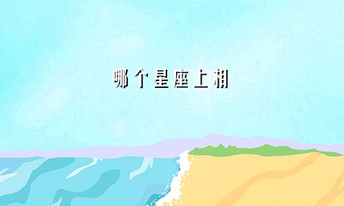 哪个星座上相