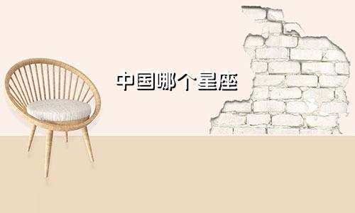 中国哪个星座