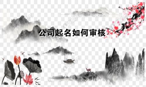 公司起名如何审核